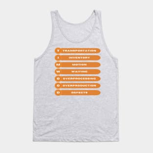 TIMWOOD / 7 Wastes / Lean Six Sigma Tank Top